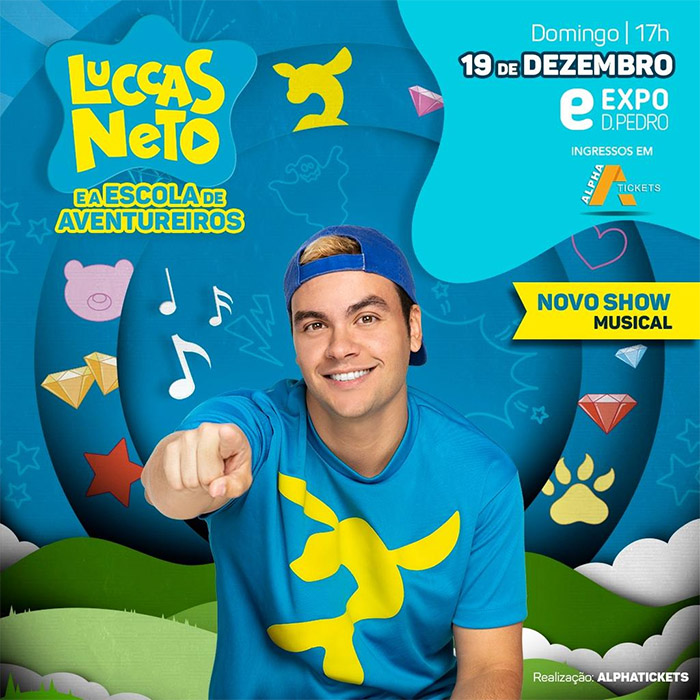 SHOW DO LUCCAS NETO E OS AVENTUREIROS ( OS BASTIDORES ) 