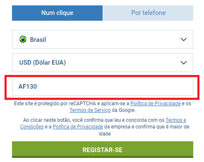 Código Promocional Betgold Brasil