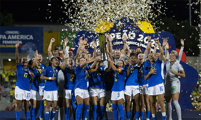 Seleção brasileira de futebol feminino é campeã da Copa América, brasileiro  feminino 2022 campeão 