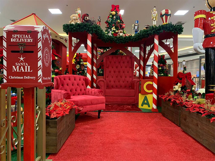 CHEGADA DO PAPAI NOEL NO JARDIM DE BAIXO EM JAÚ E INÍCIO DAS FESTIVIDADES  DE NATAL